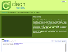 Tablet Screenshot of cleantuesday.com